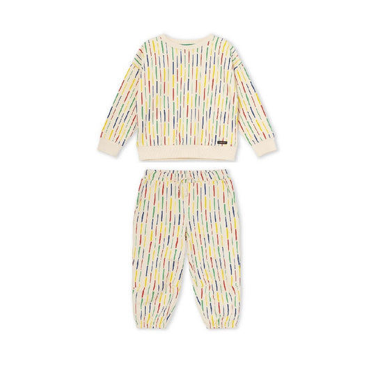 Louise Set - Multi Stripe