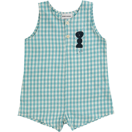 Ant Vichy Woven Playsuit