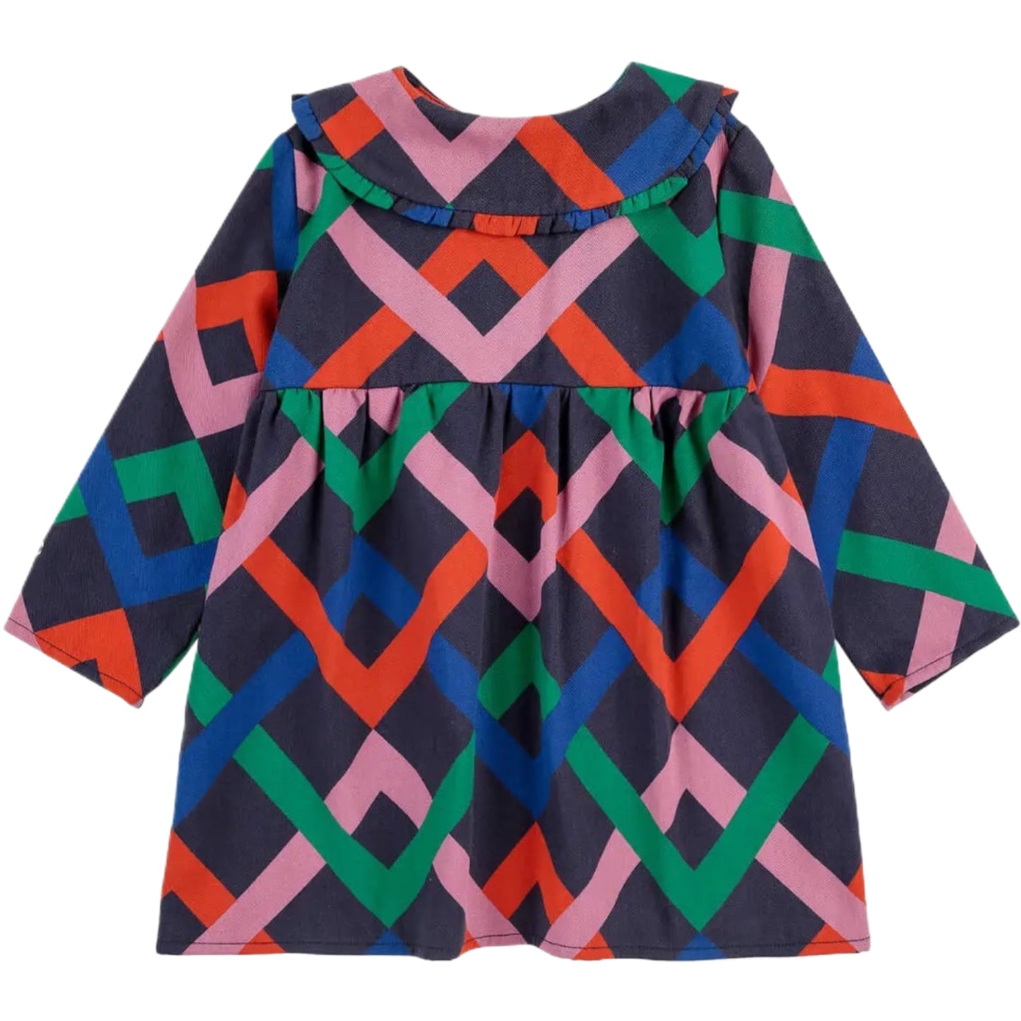 Baby Multicolor Garland woven dress