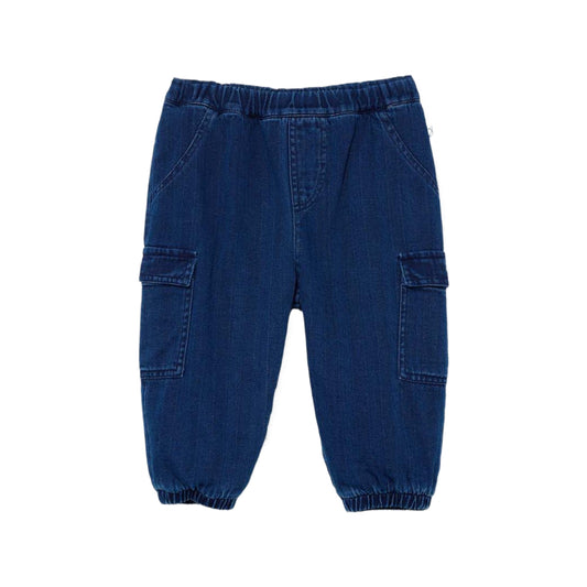 John Herringbone denim pants