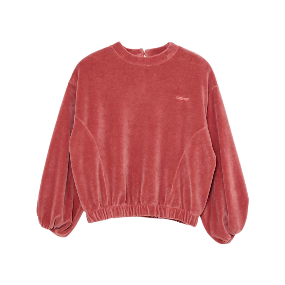 Leirek Organic Velour Rose Sweatshirt