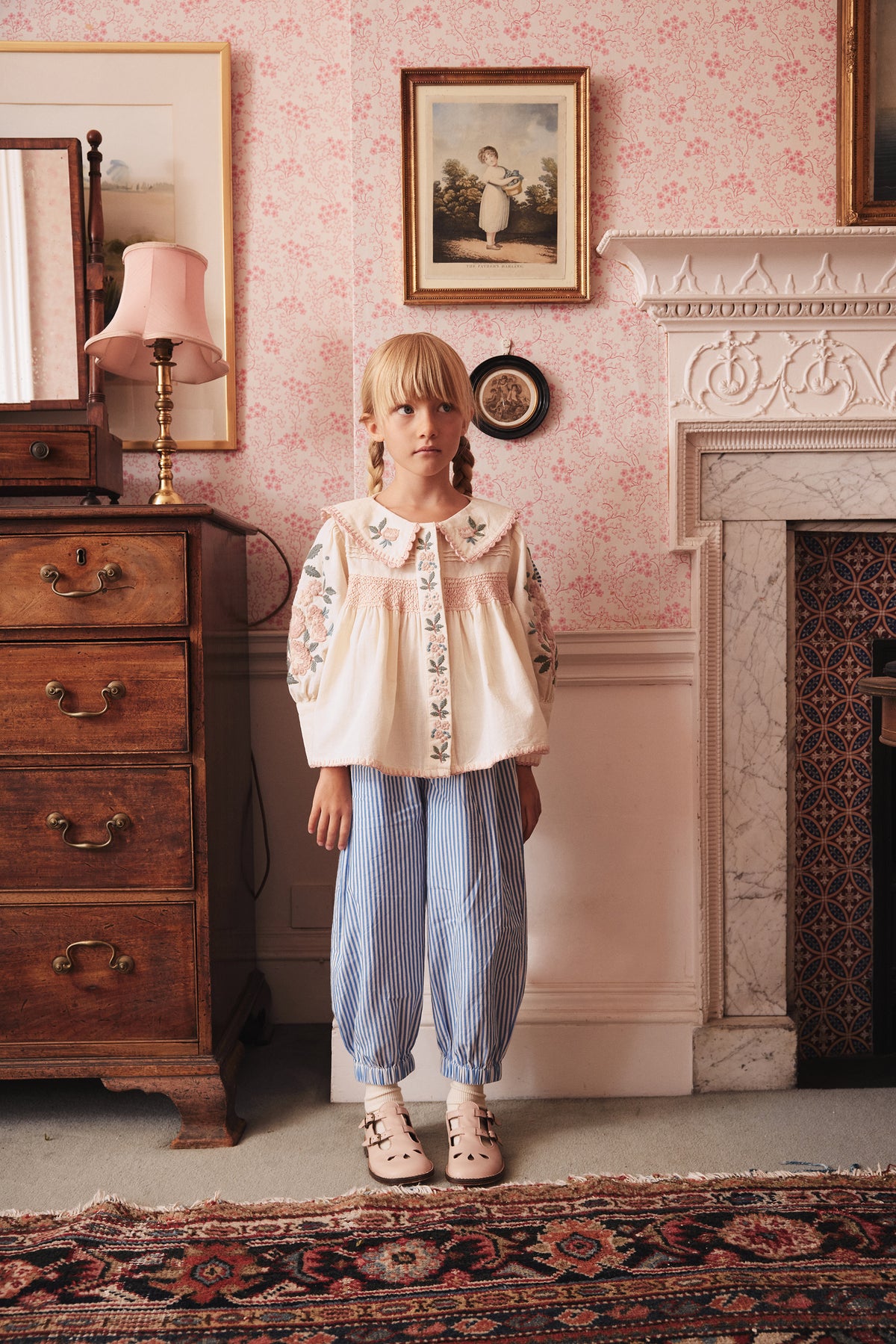 Lora Blouse Milk Cream