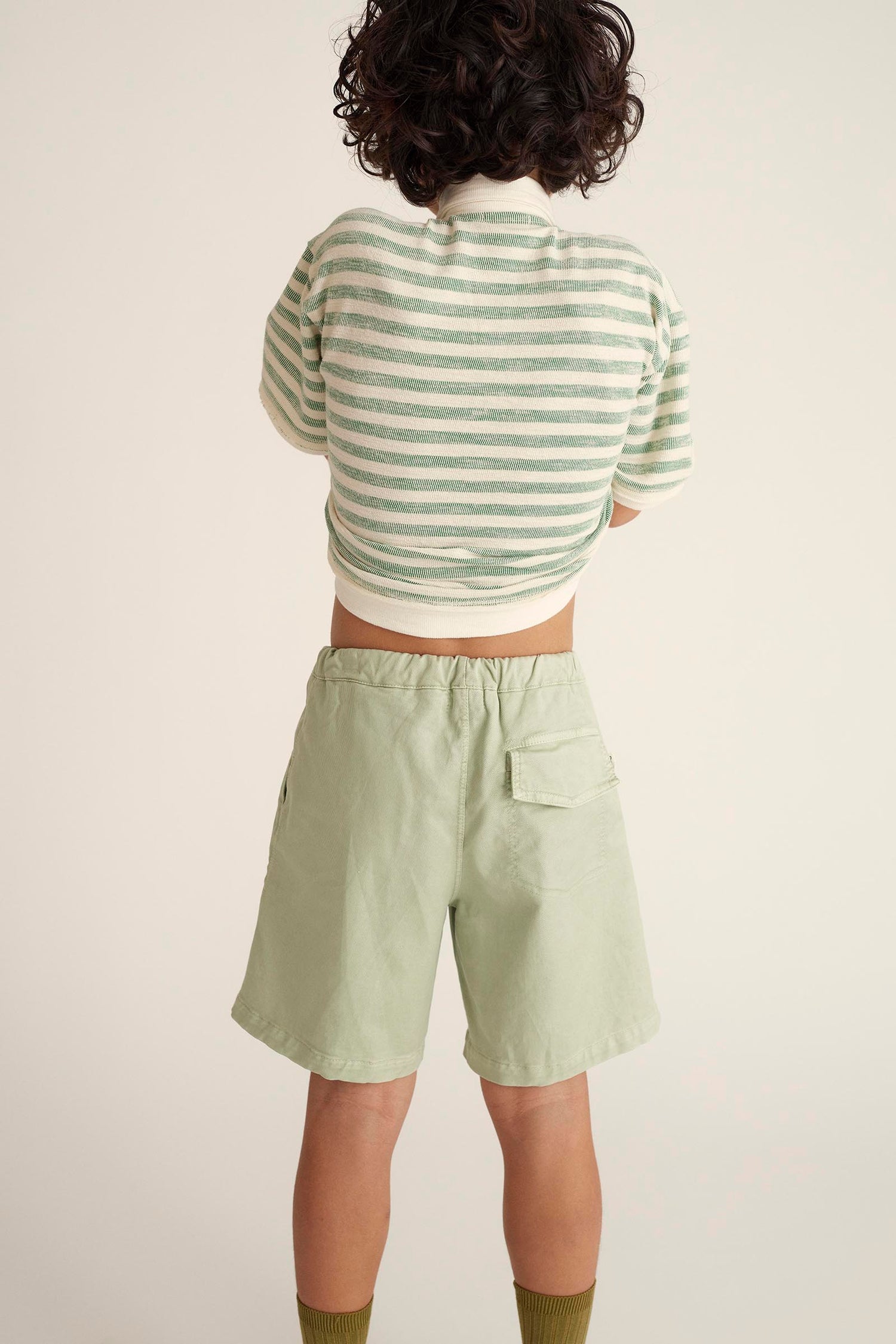 Sergio Light Twill Frosty Green Short