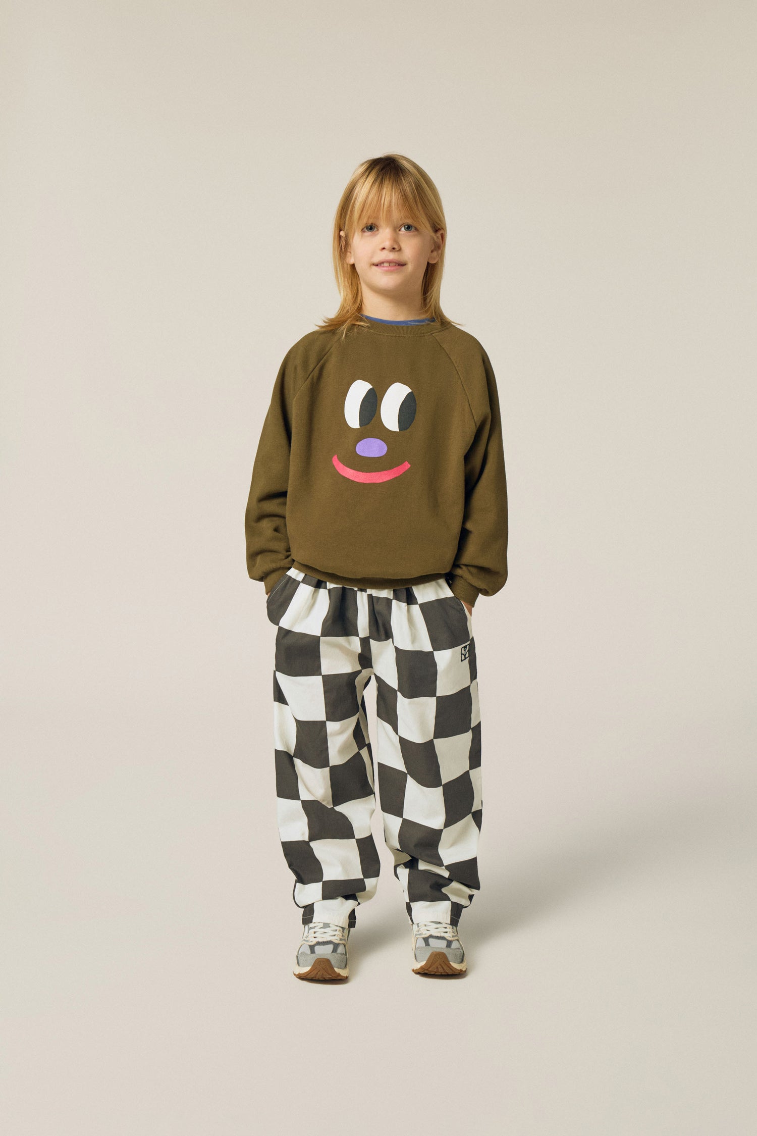 Big Smiling Face Sweatshirt