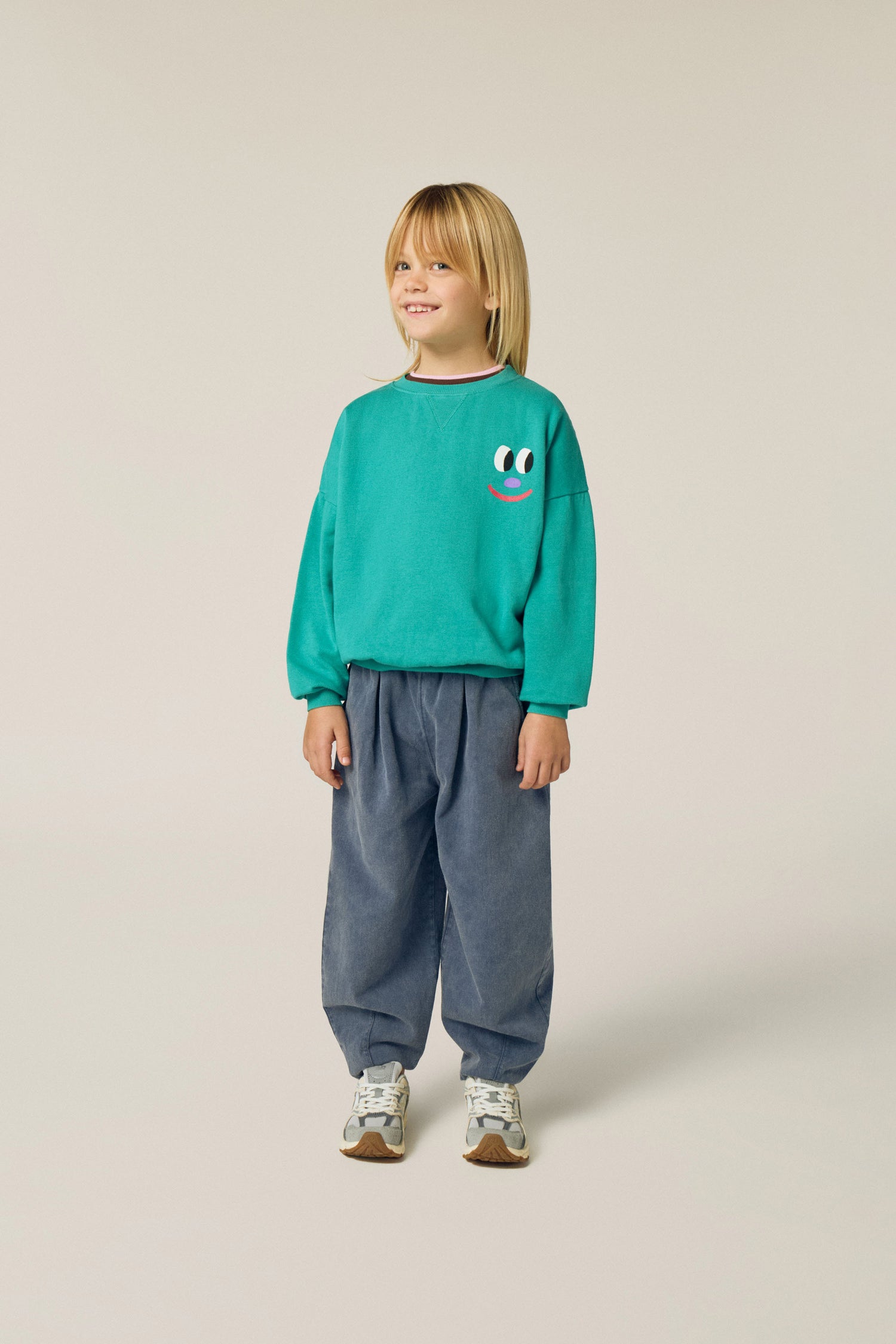 Blue Washed Trousers