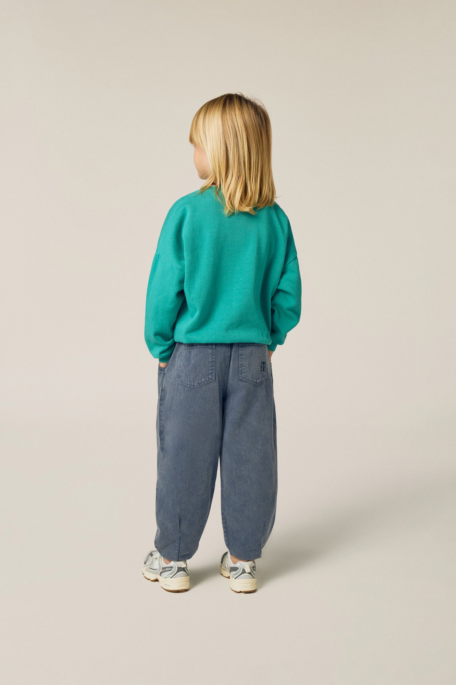Blue Washed Trousers
