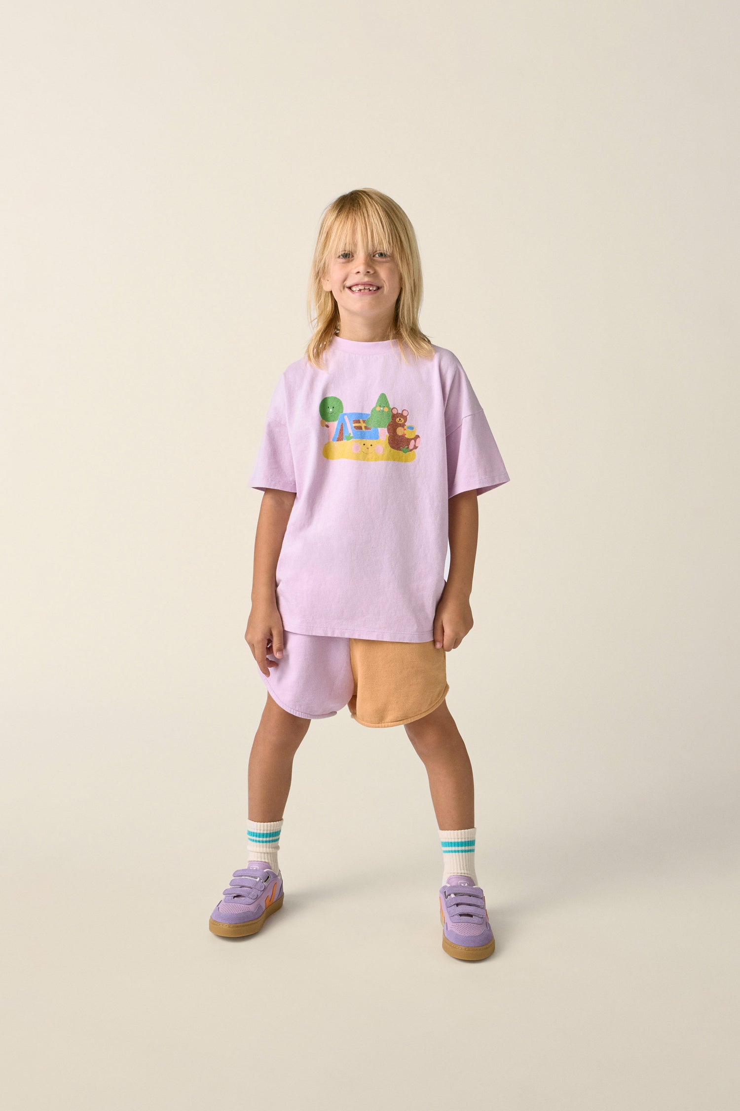 Camping Oversize Tshirt