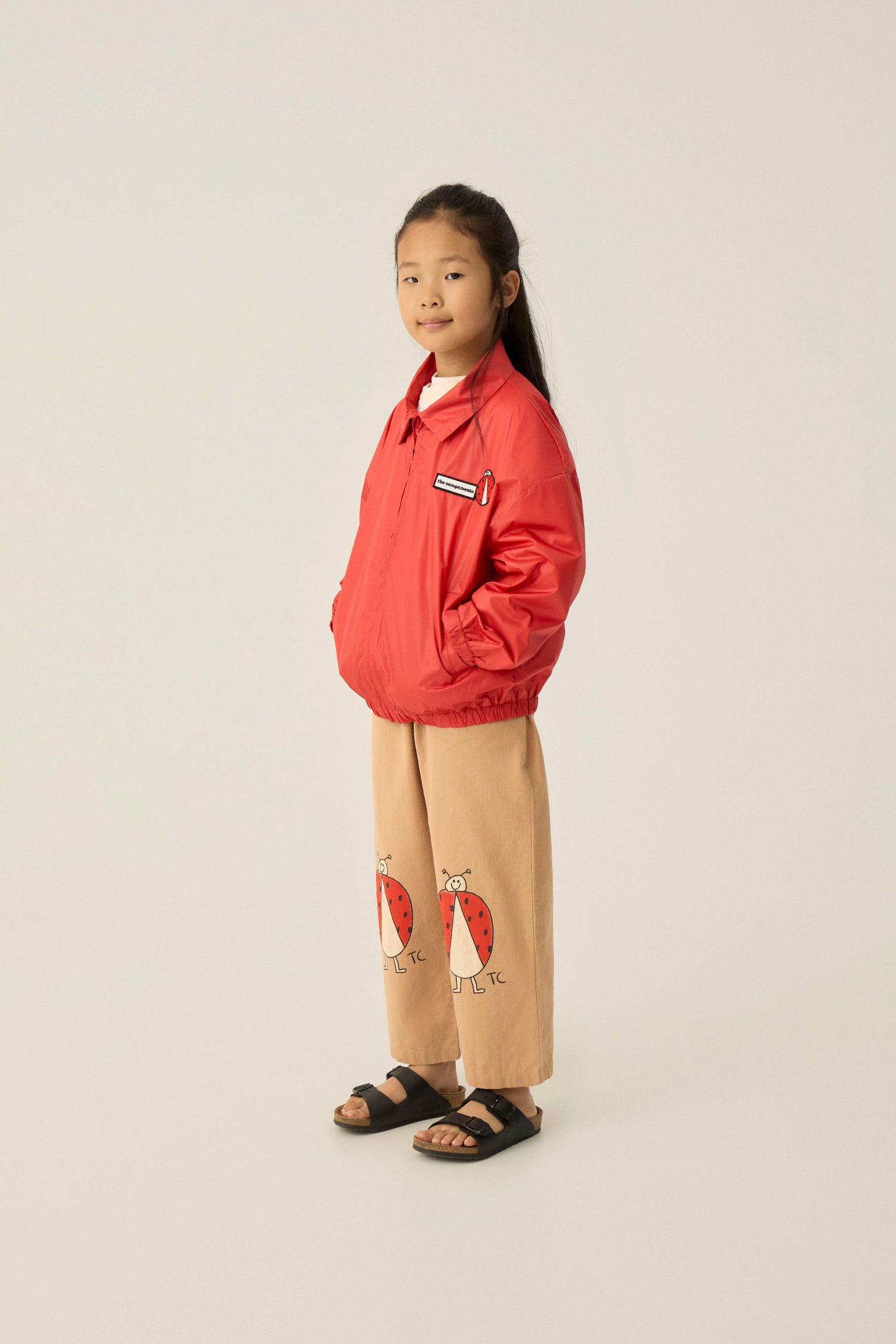Ladybug Camel Trousers