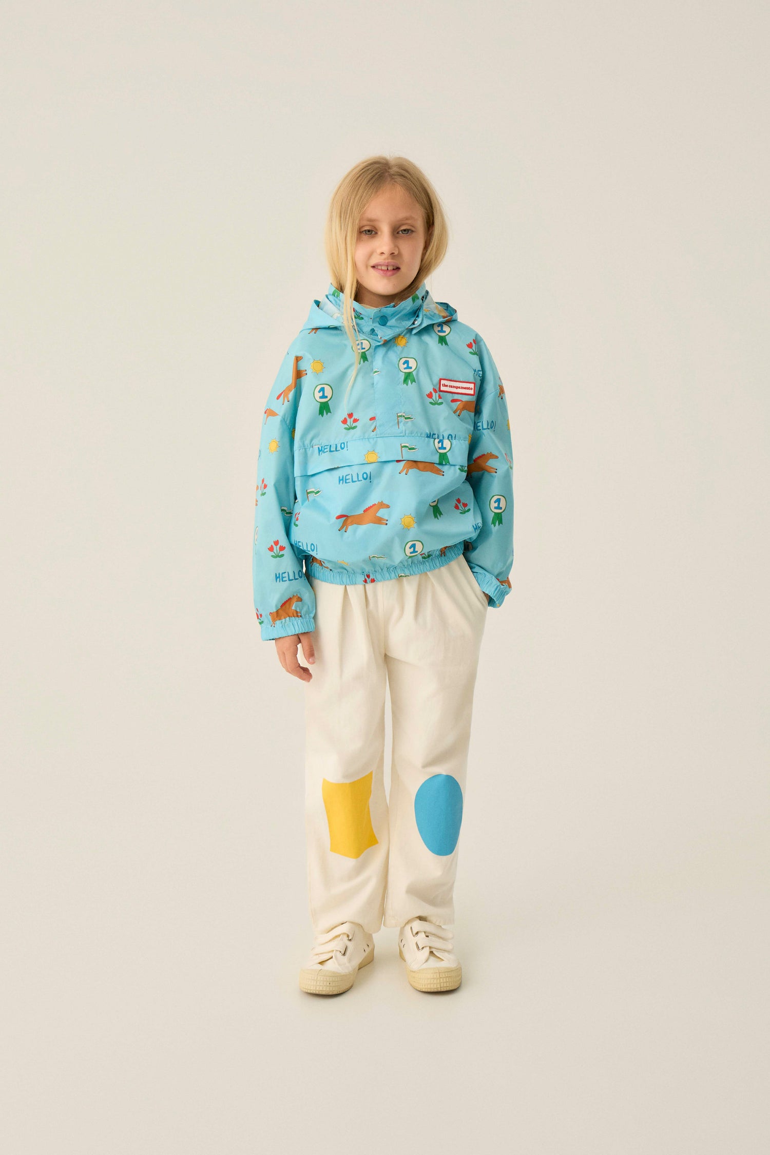 Horses Allover Windbreaker