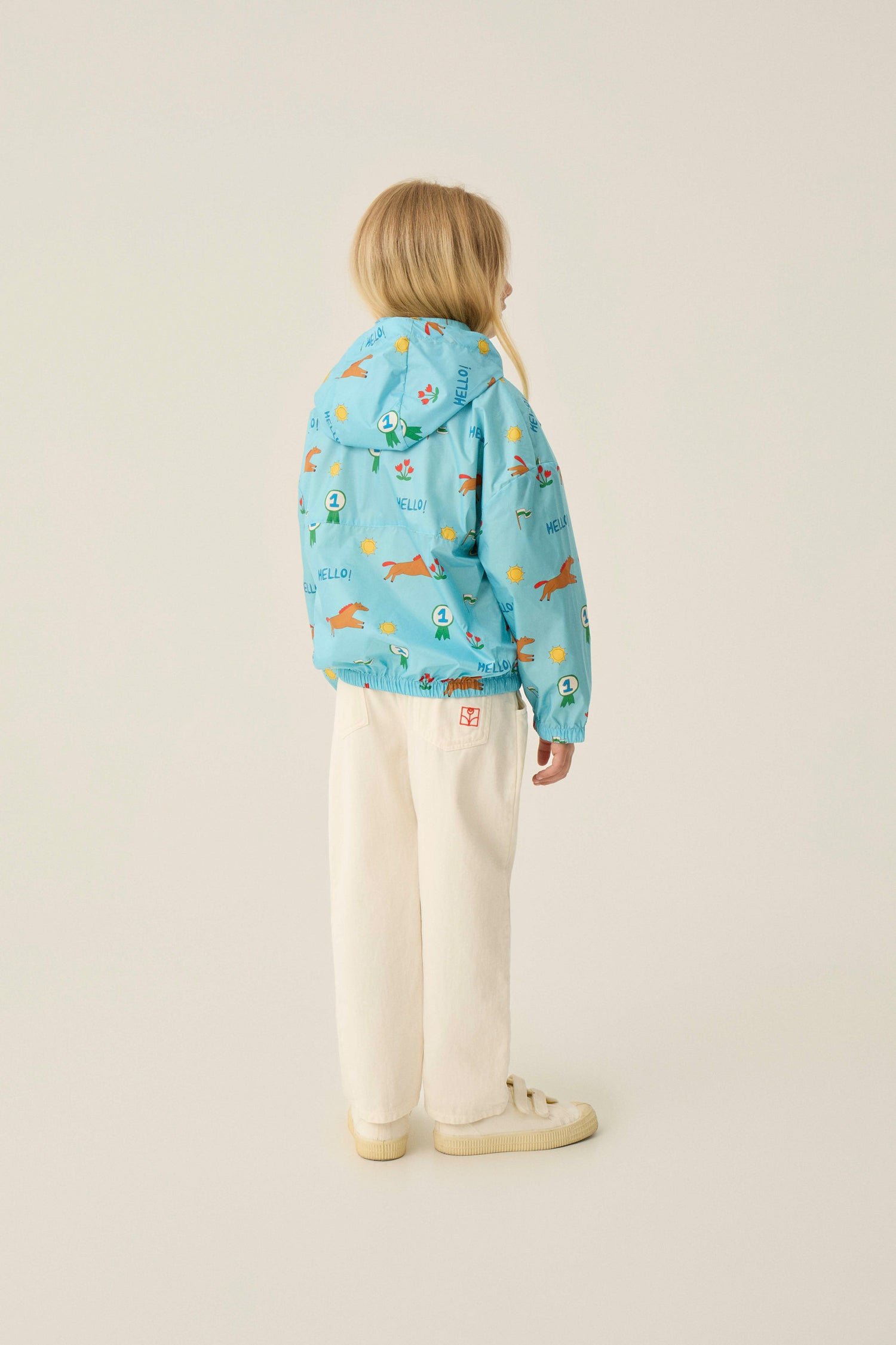 Horses Allover Windbreaker