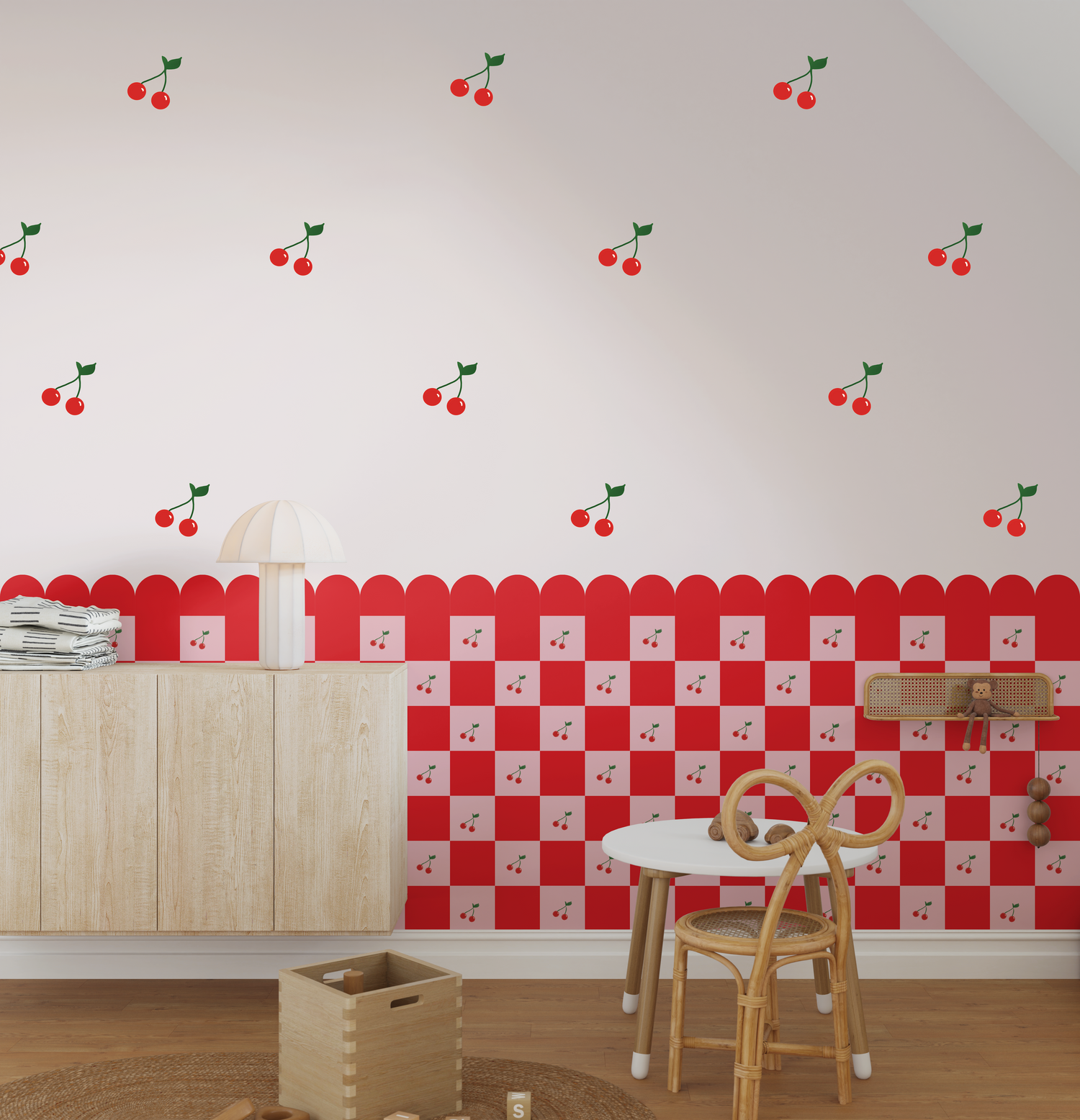 Sweet Cherries Wall Stickers
